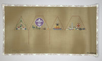 Scout Camp 3D Tent
