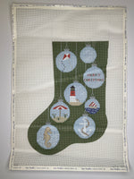 Beach Ornaments Stocking
