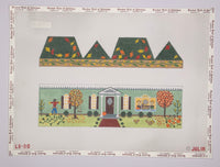 Thanksgiving House Rectangle Hinged Box (no hardware)
