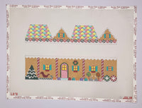 Gingerbread House Rectangle Hinged Box (no hardware)
