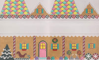 Gingerbread House Rectangle Hinged Box (no hardware)
