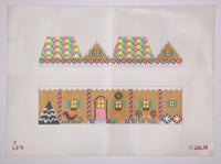 Gingerbread House Rectangle Hinged Box (no hardware)
