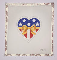 Yellow Ribbon Heart
