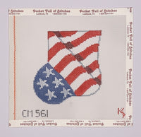 American Flag Mini Sock
