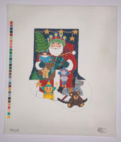 Santa's Toys Midi Sock
