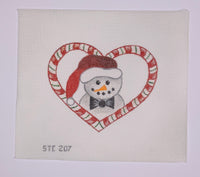 Snowman Heart
