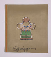Boy Scout Gingerbread Cookie
