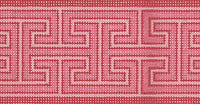 Pink Greek Key Insert
