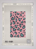 Pink Leopard Sunglass Case

