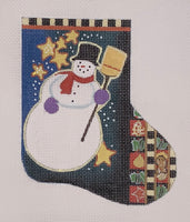 Snowman Mini Sock
