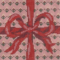 Pink Box with Red Bow
