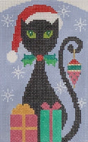 Christmas Mod Kitty (Black)

