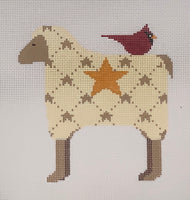 Sheep with stitch guide
