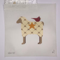 Sheep with stitch guide
