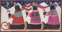 Black Bears on a Sled
