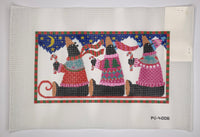 Black Bears on a Sled
