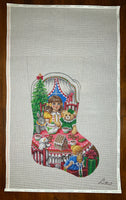 Christmas Tea Party Stocking
