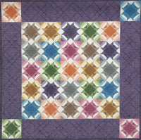 Quilted Pattern on Purple Border
