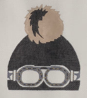 Black Hat with Goggles
