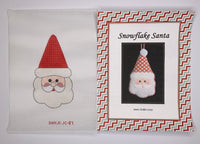 Snowflake Santa with stitch guide
