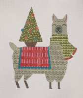 Christmas Tree Llama
