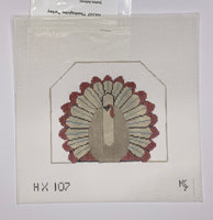 Thanksgiving Turkey with stitch guide
