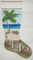Seaside Christmas Stocking
