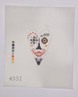 Ghoulish Pumpkinface Heart
