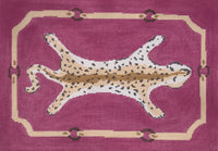 Leopard Clutch on Pink

