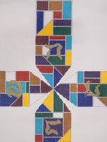 Stained Glass Dreidel
