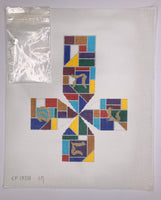 Stained Glass Dreidel
