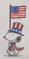 Snoopy with Flag
