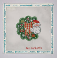 Wreath Ornament - Santa
