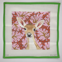 Deer on Palms
