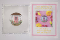 New England Spring Door with stitch guide
