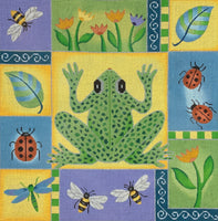 Frog/Flowers/Bugs Patchwork
