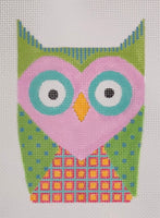 Spring Fever Owl with stitch guide
