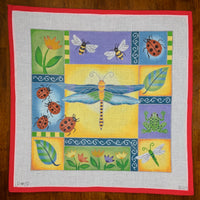 Dragonfly/Flowers/Bugs Patchwork