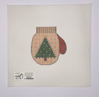 Christmas Tree Mitten
