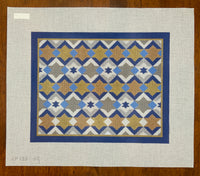 Star Diamonds Navy Tallis

