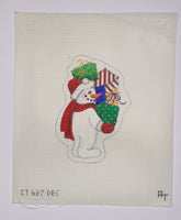 Snowman Carrying Gifts

