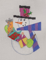 Snowman with Presents

