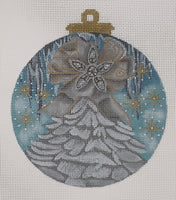 Silver Tree Ornament
