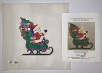 Santa & His Sleigh with stitch guide
