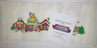 Candy Town Village with stitch guide
