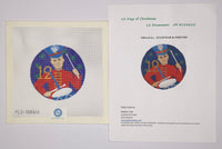 12 Days - Twelve Drummers Drumming with stitch guide
