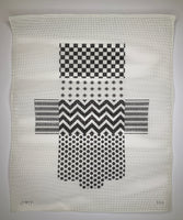 Black & White Brick Bag (Purse)
