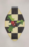 Checked Ornament #2

