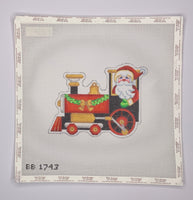 Santa in a Train
