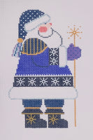 Folk Santa - Blue
